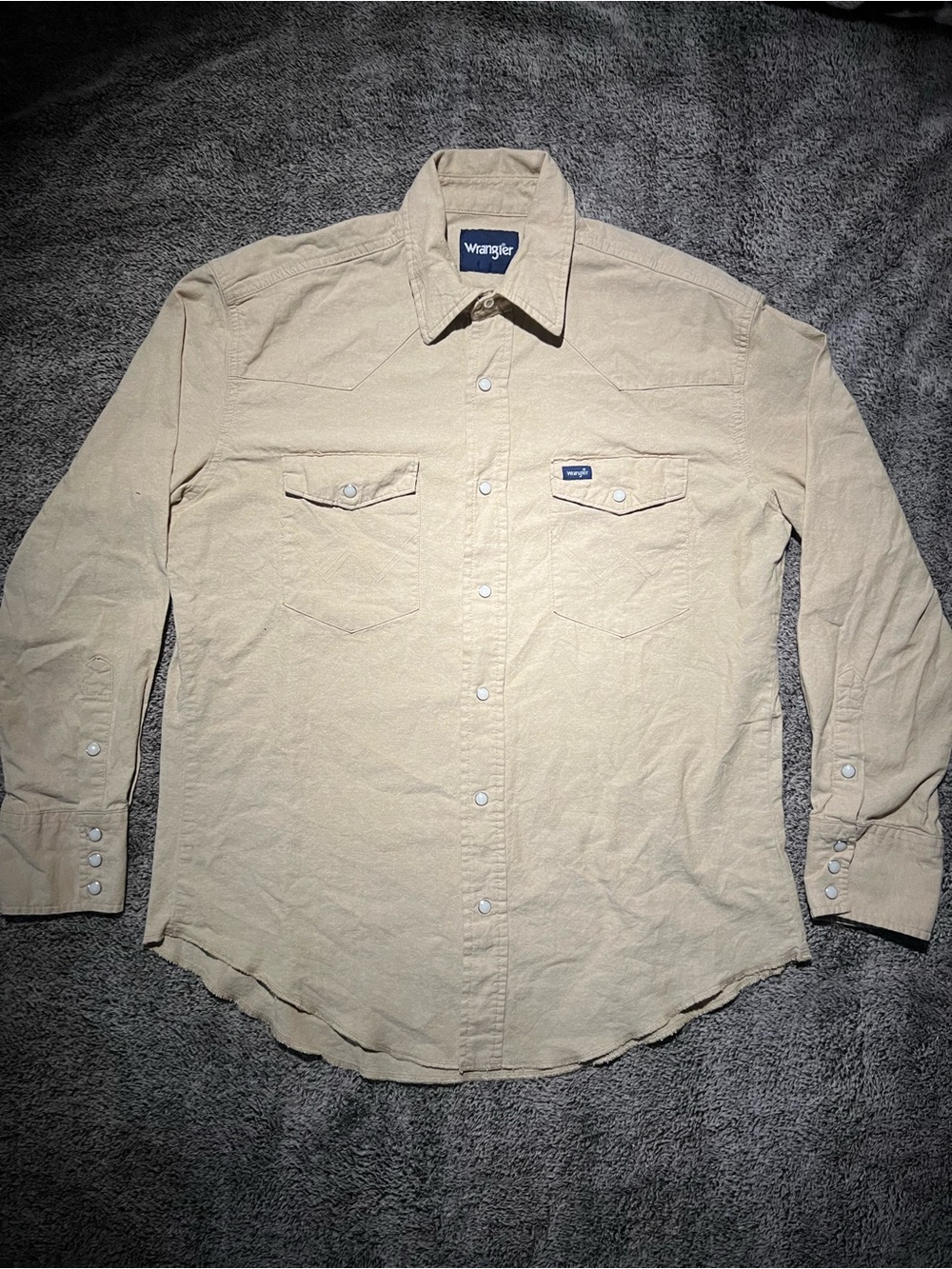 VTG Wrangler pearl snap button up